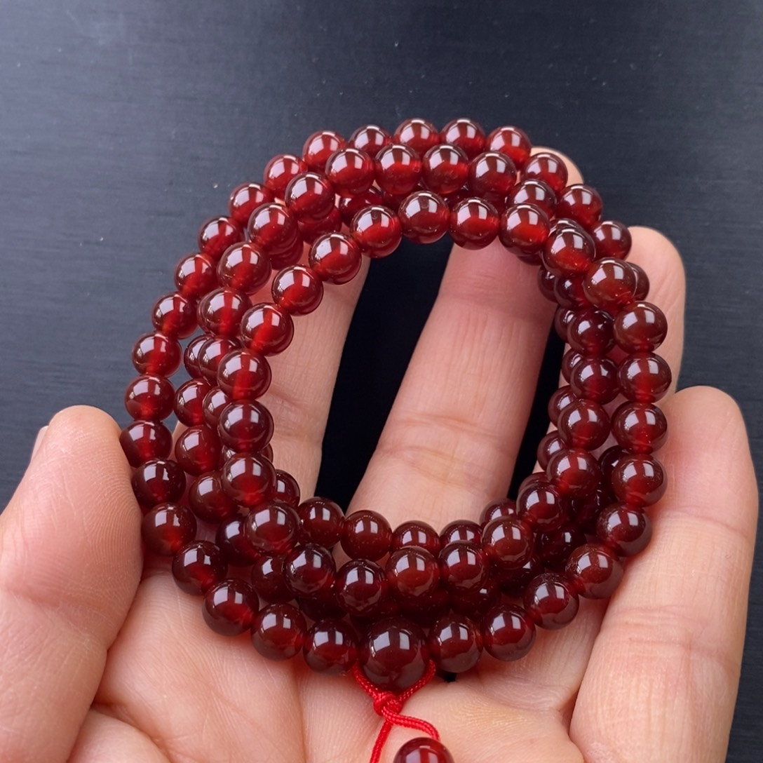 玛瑙/玉髓未镶嵌手镯6.的佛像