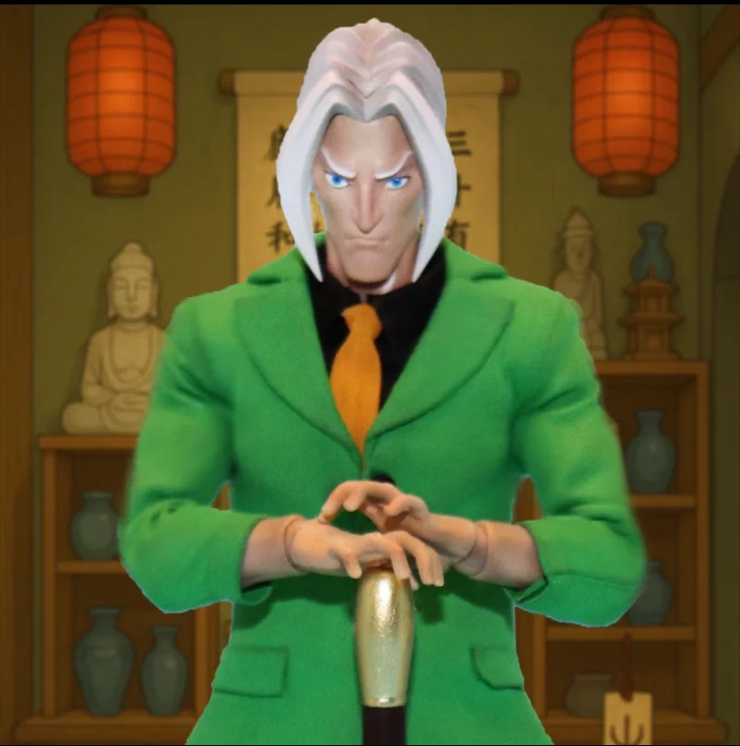 全款预定，优先发货！Joy Man Toys 1/12恶魔绅士可动布衣人偶