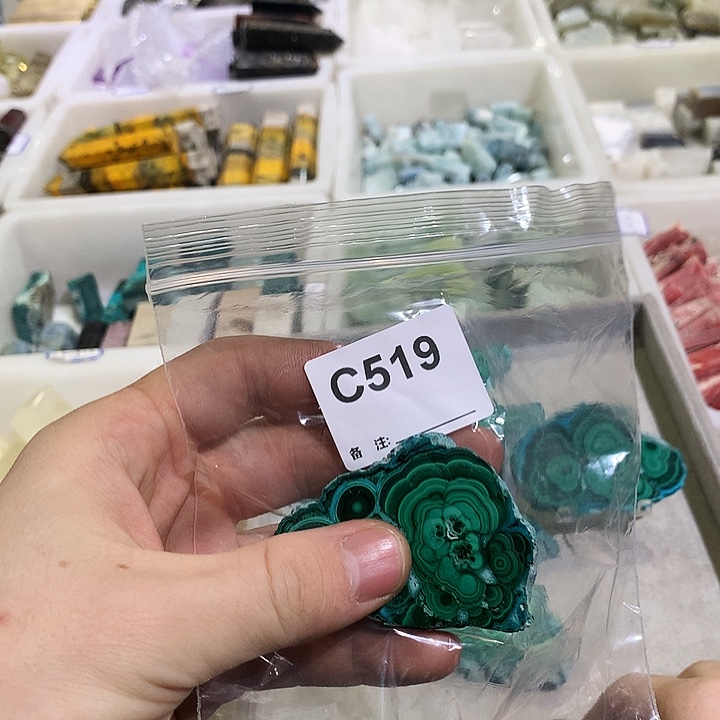 小***花未镶嵌珠宝半成品水晶天然水晶C519