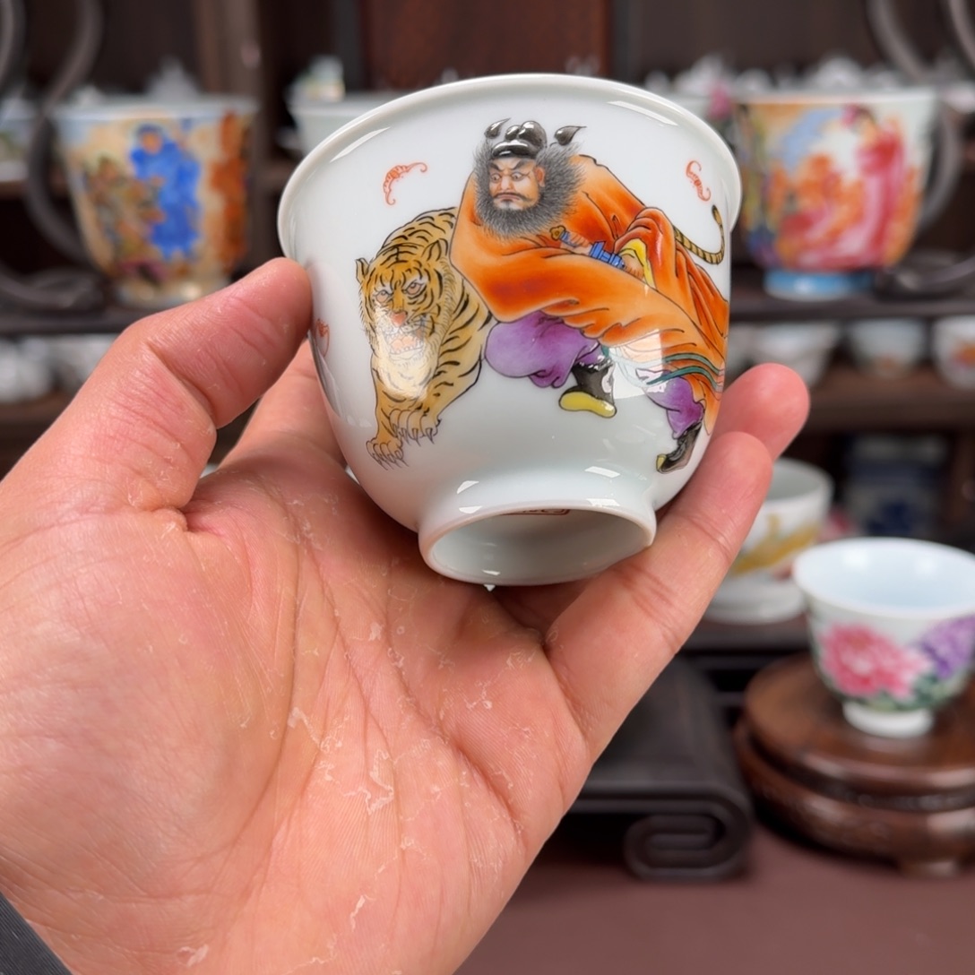 杯景德镇陶瓷艺术家作品欣赏