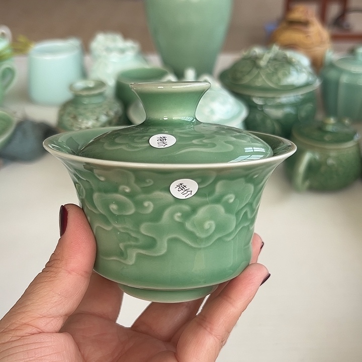 小米茶器龙泉青瓷
