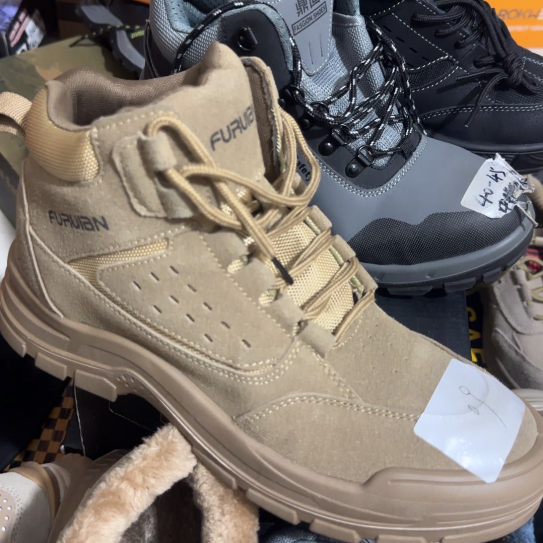 43码高帮卡其马丁靴高货（鞋垫