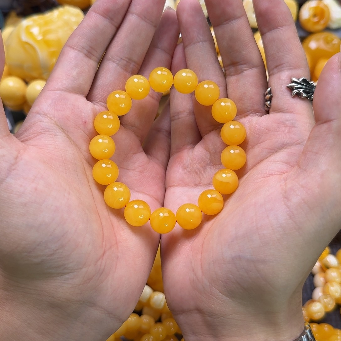 未镶嵌蜜蜡珠宝奇石同料12.6mm