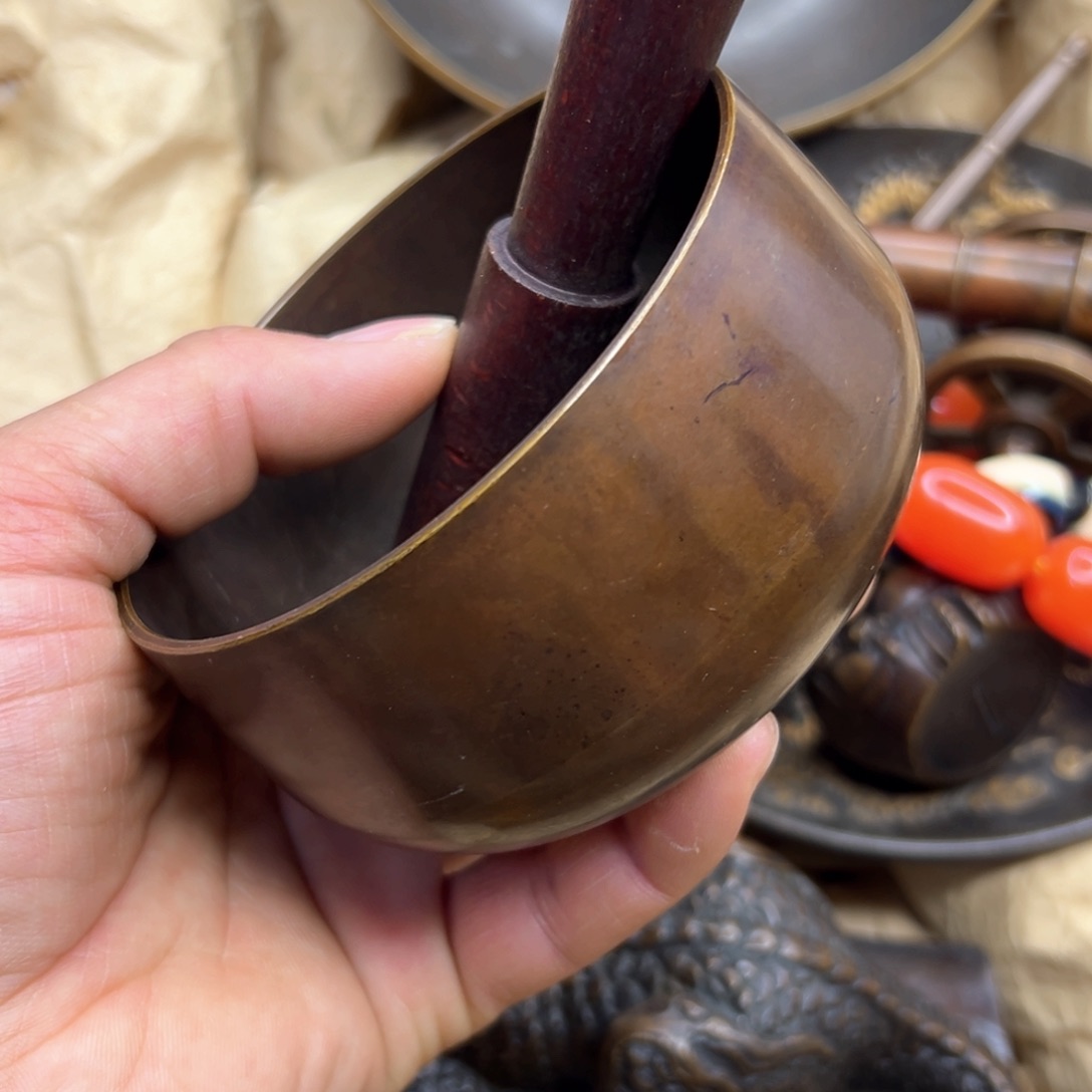 铜摆件欢迎欢迎你