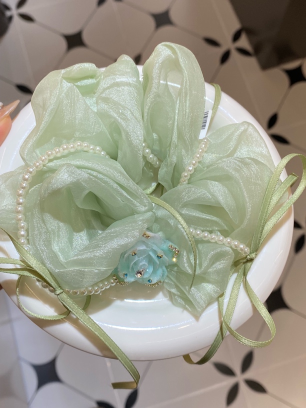 韩版韩式原创设计欧美复古发绳头绳优雅仙女气质头饰上班族香蕉夹