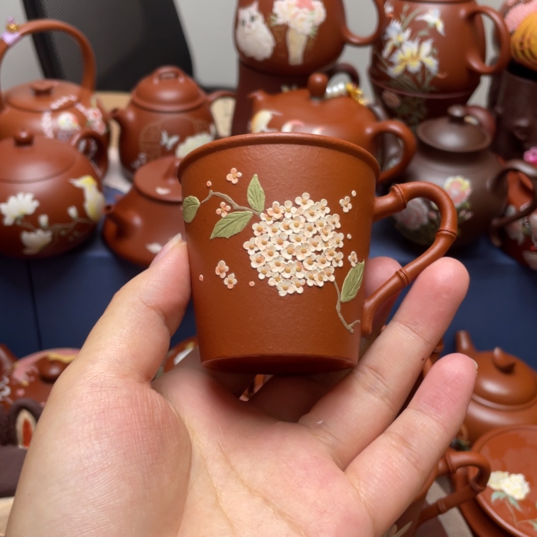 茶杯紫砂紫砂主人杯80cc