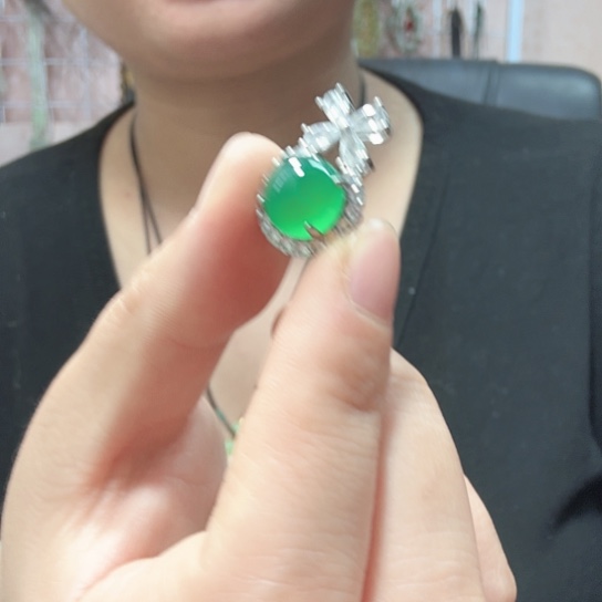 玛瑙/玉髓合金颈饰