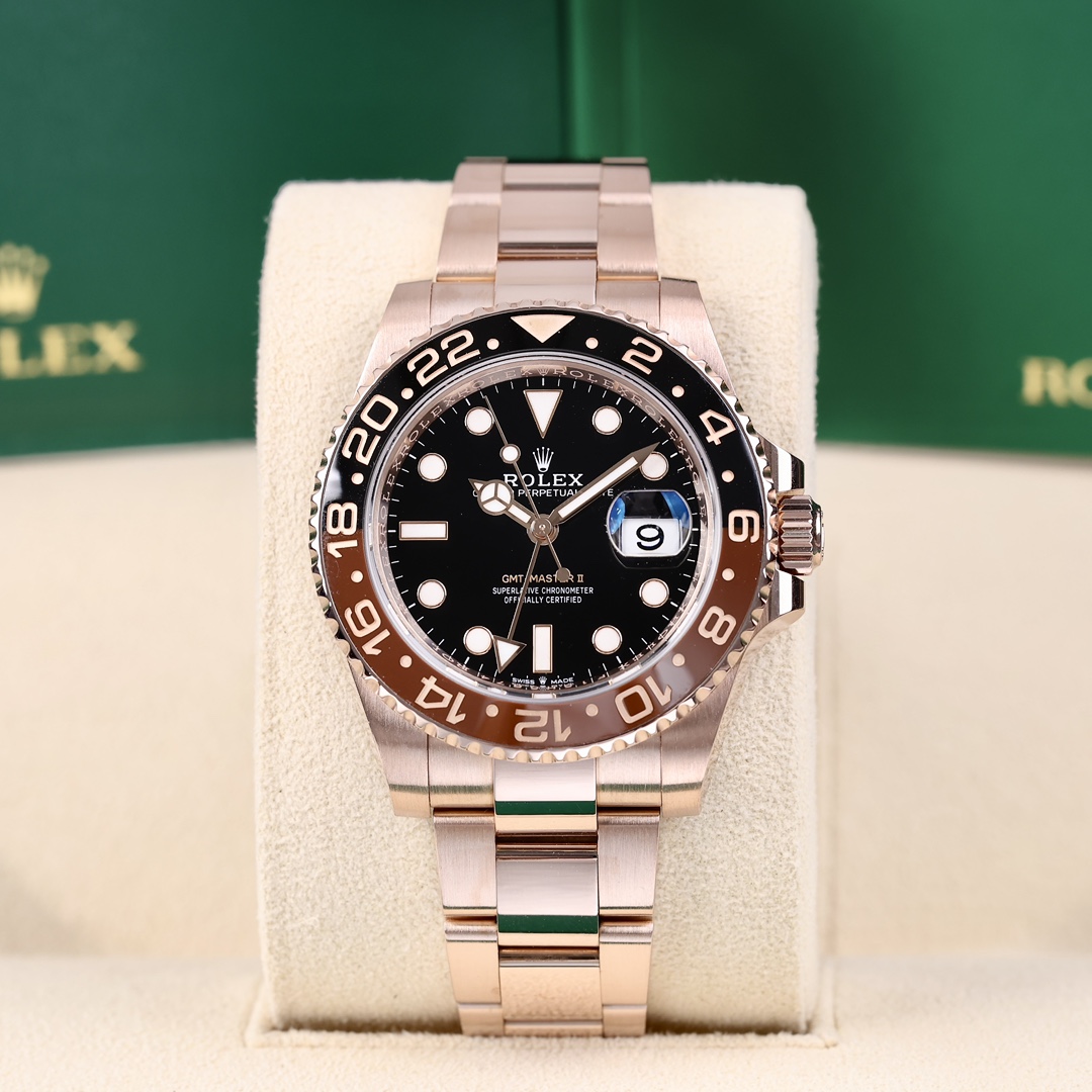 95新 Rolex/劳力士 126715 黑色表盘 大闸蟹 40mm 2023年4月保卡