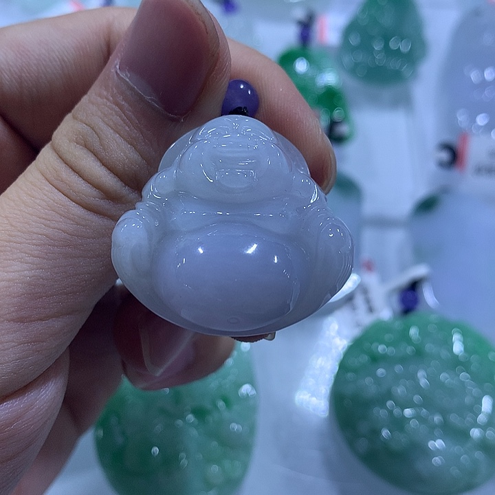 翡翠未镶嵌颈饰天然翡翠A货吊坠