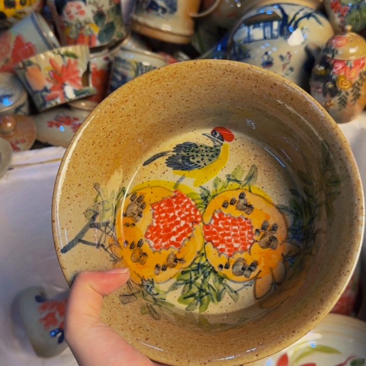 瓷片景德镇陶瓷手工手绘