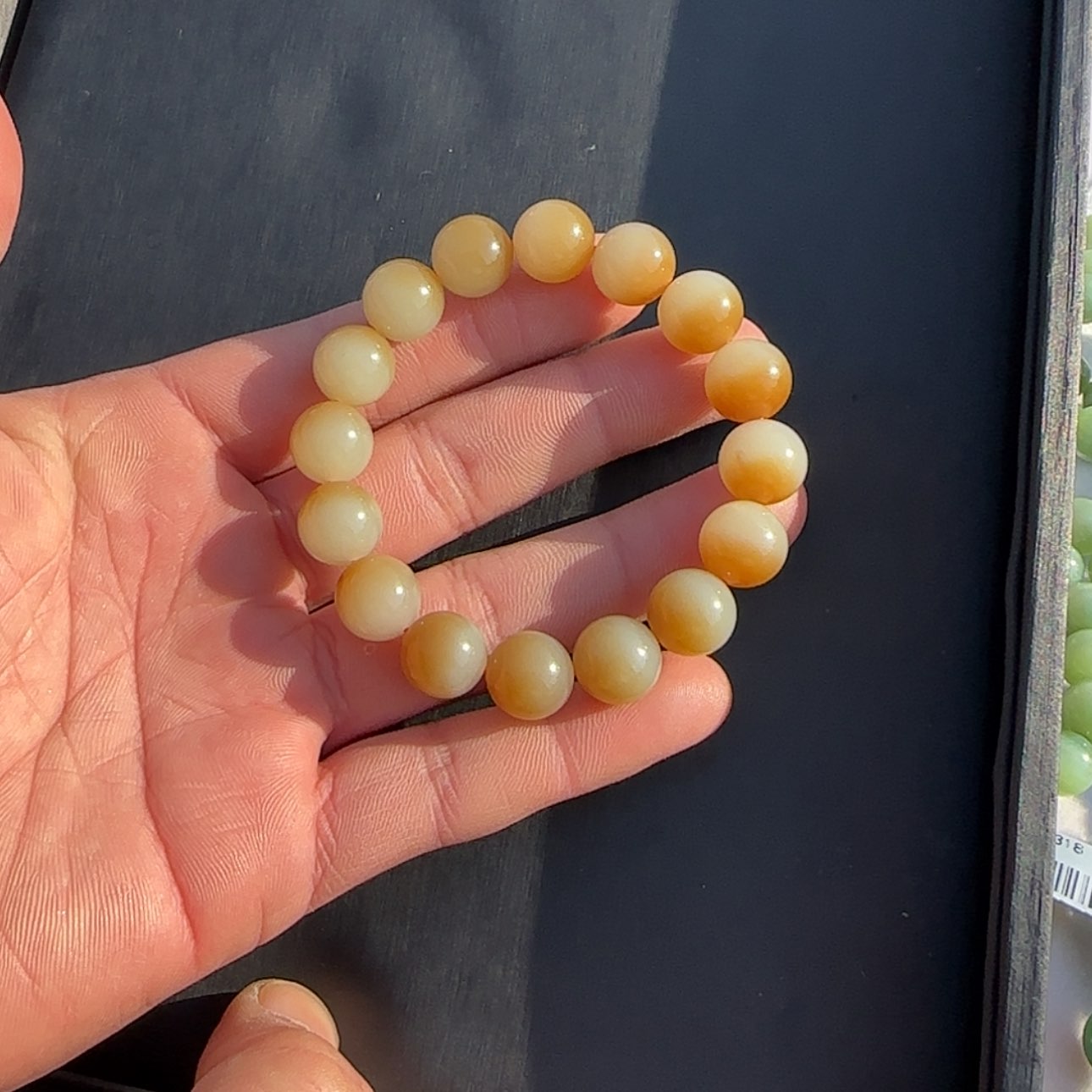 【闪购商品】和田玉手串未镶嵌糖白手串