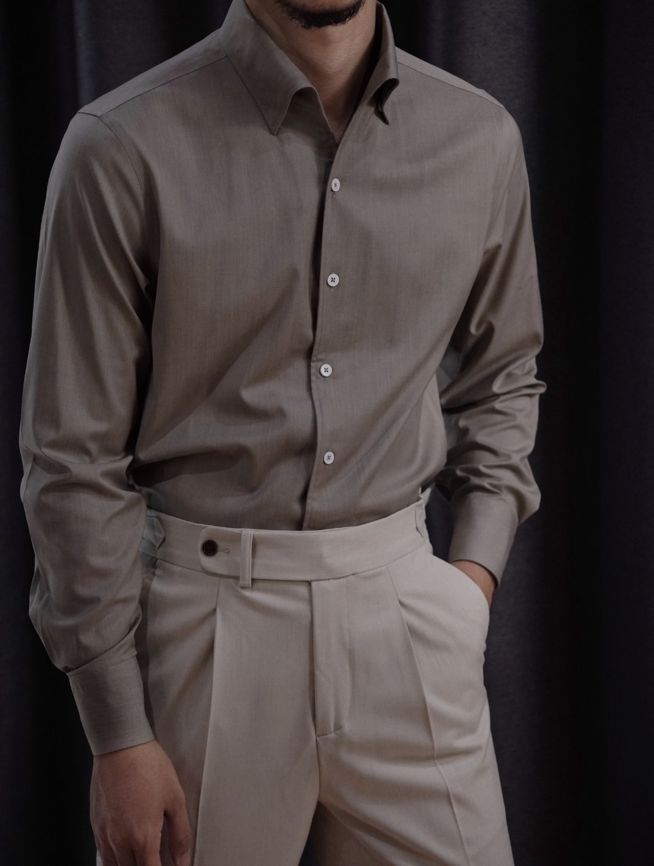 【鸟家】2025秋冬商务休闲长袖polo