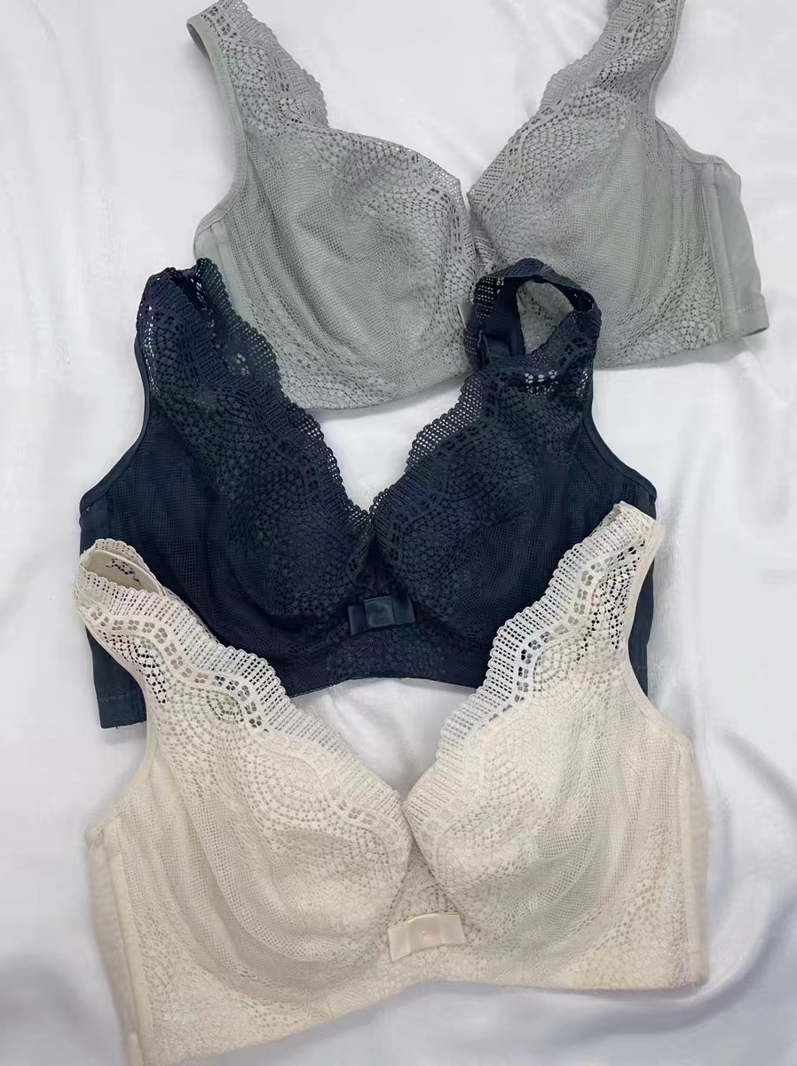 院线桑蚕丝美背透气文胸聚拢上托薄款舒服好质量调整型收副乳内衣