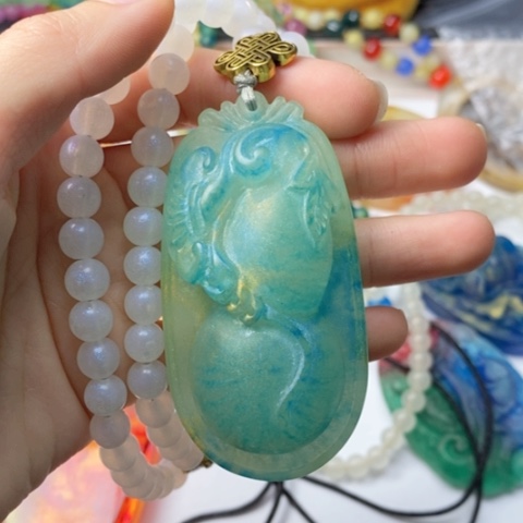 琥珀吊坠(赠链)未镶嵌167