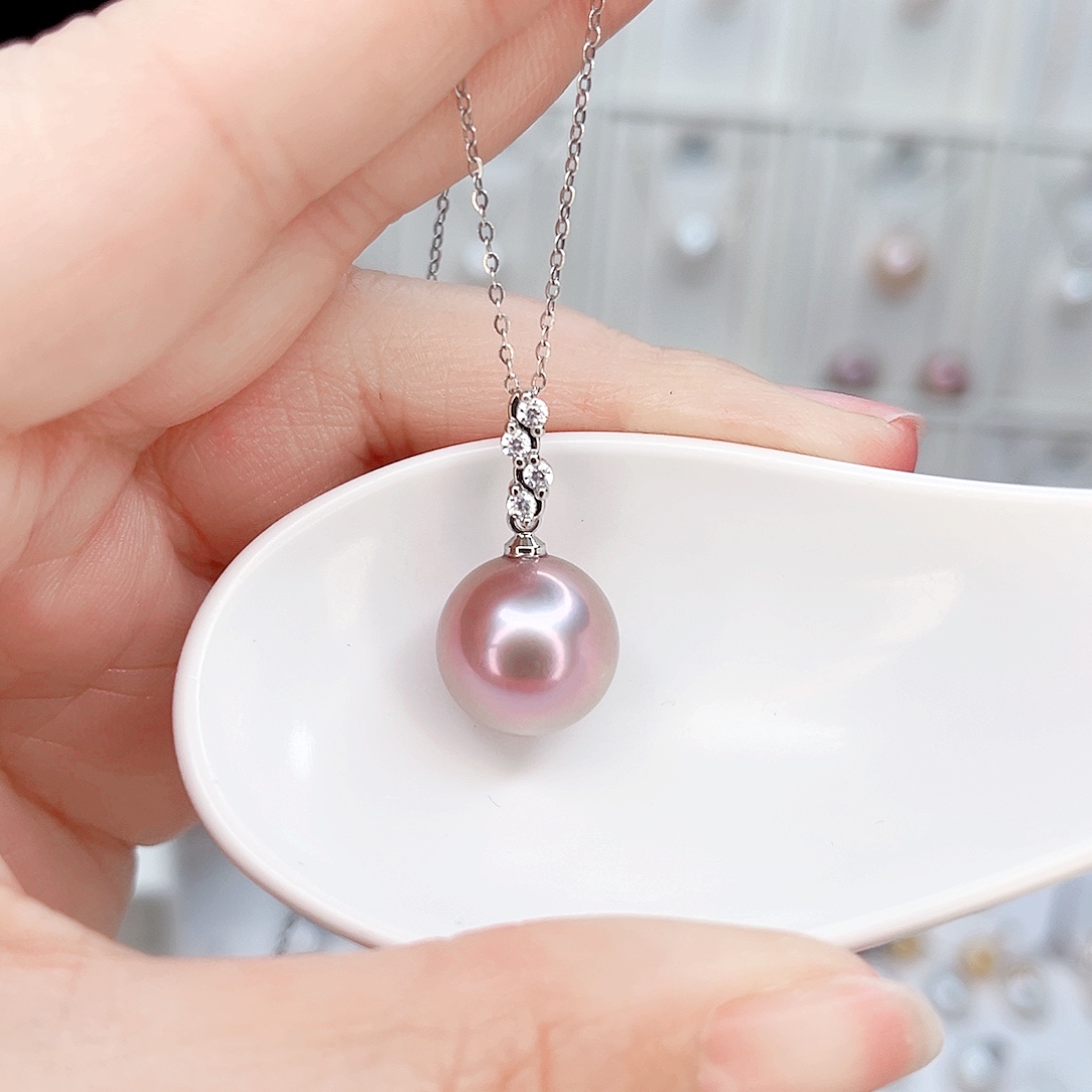 合金吊坠(赠链)淡水珍珠