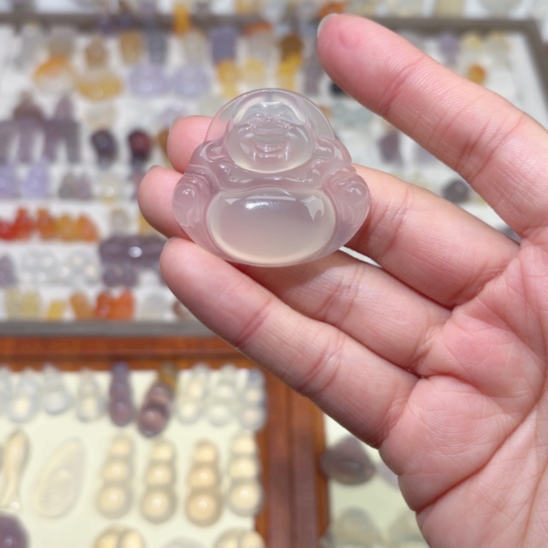 玛瑙/玉髓颈饰未镶嵌小****圈