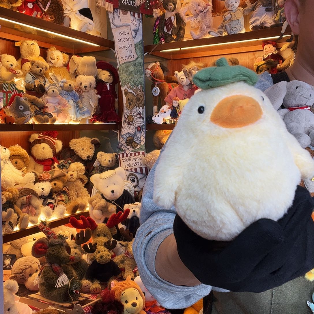 毛绒日本鸟大人。    