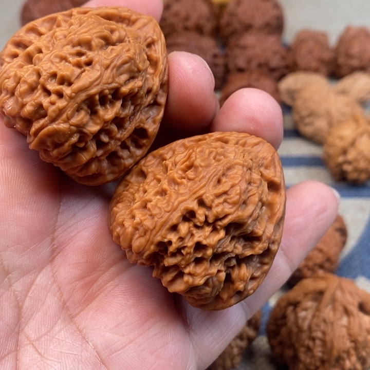 文玩核桃把件可****！核桃