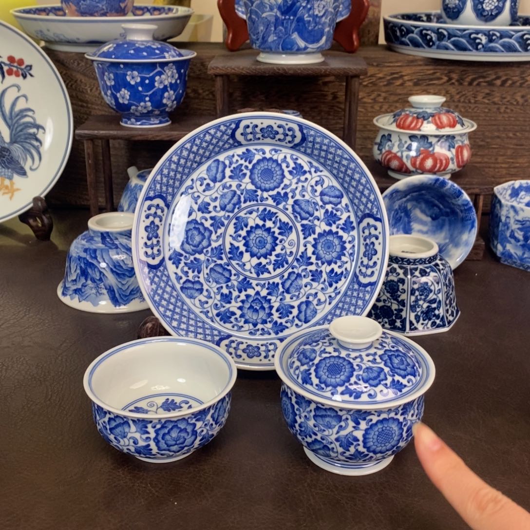 景德镇陶瓷手工手绘