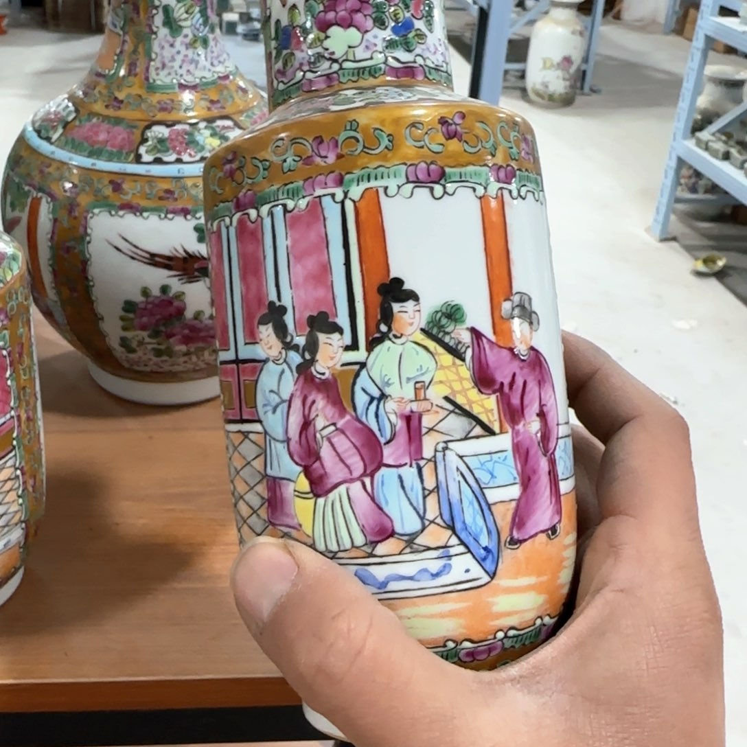 瓷片瓷器等艺术家都以精湛手法