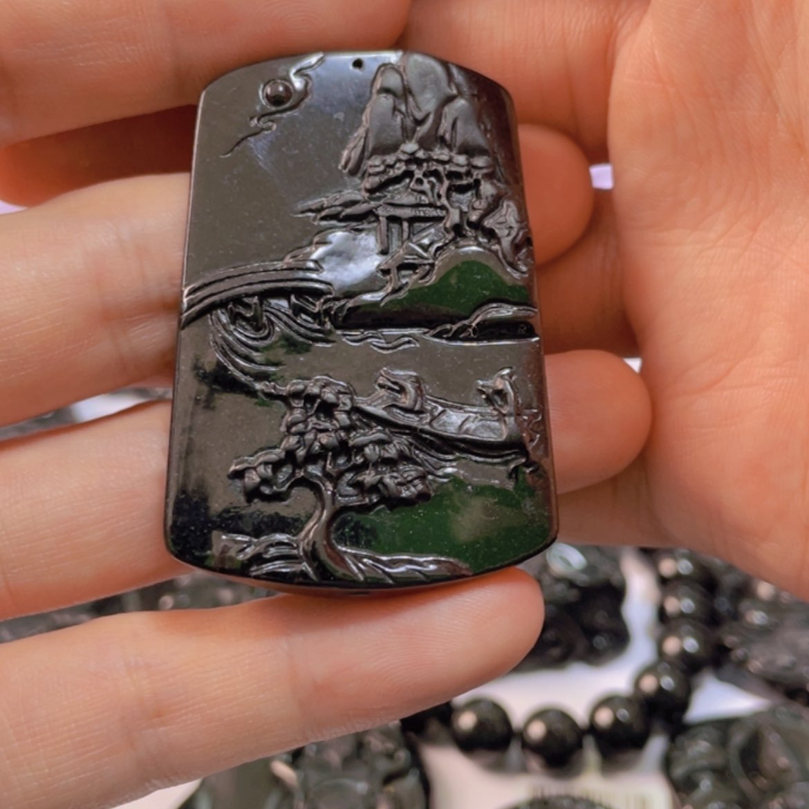 【闪购商品】翡翠吊坠(不含链)未镶嵌7