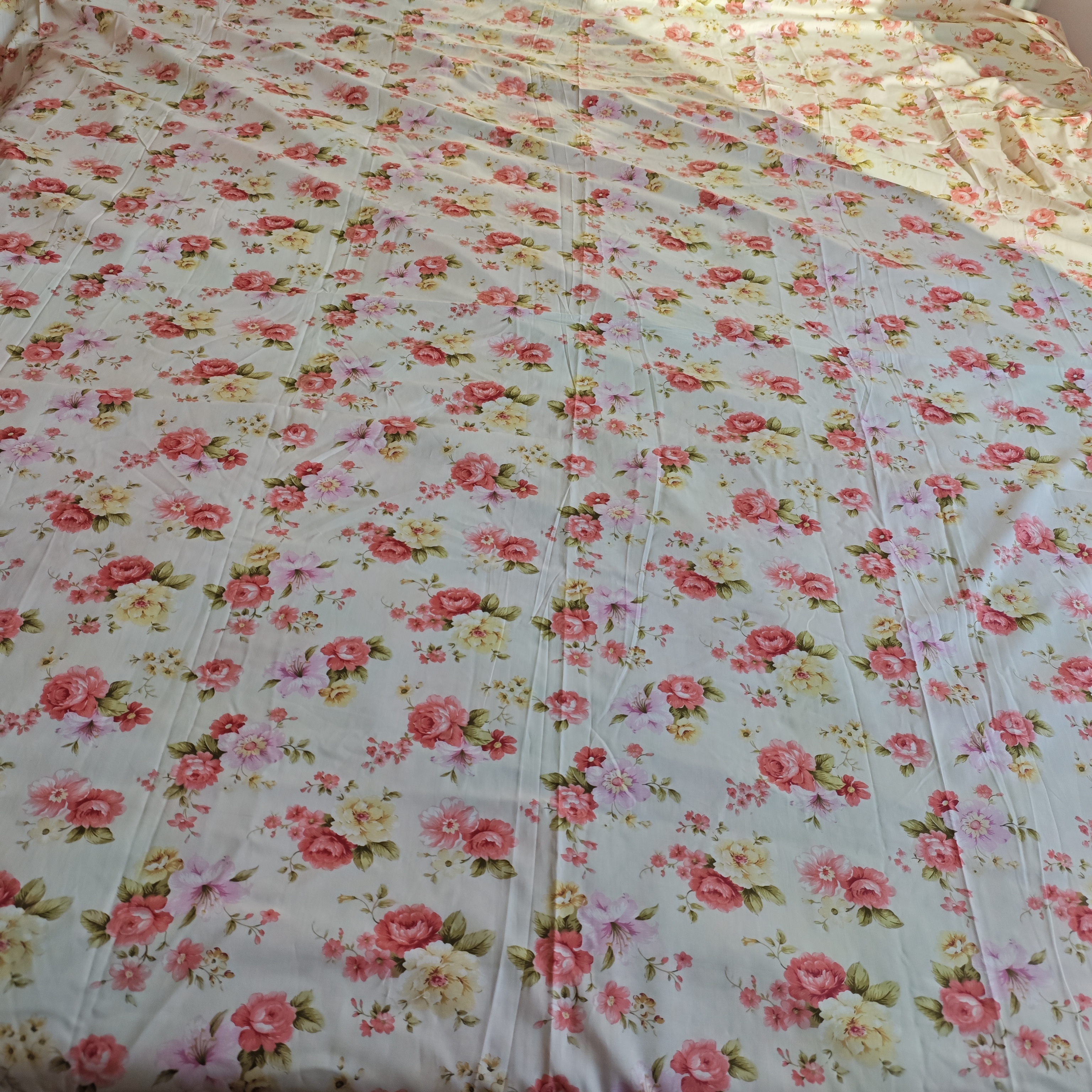 橘粉玫瑰床品 床品套件 