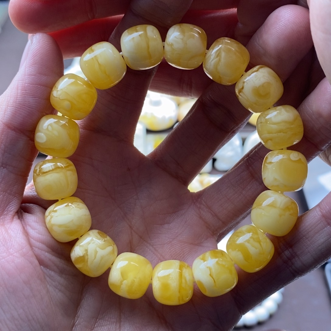 琥珀裸石未镶嵌蜜蜡吊坠项链腰链