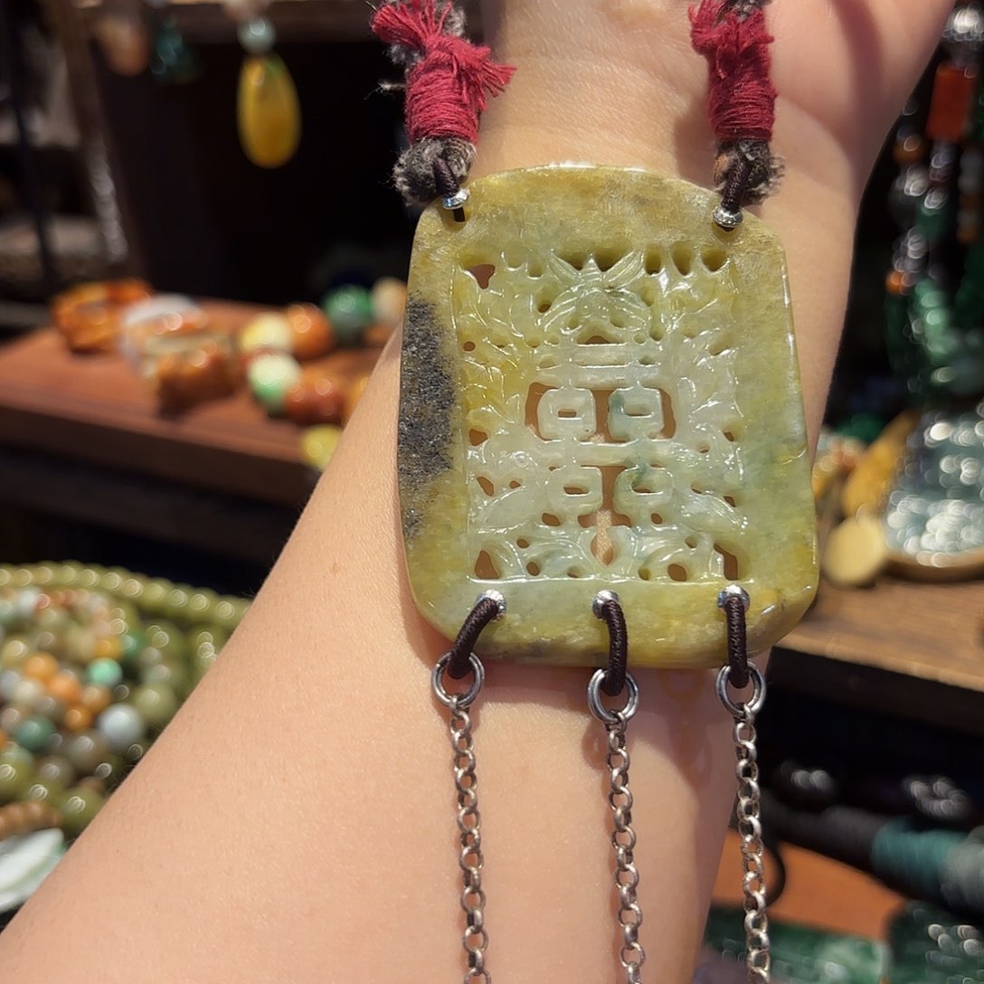 翡翠挂件未镶嵌原创