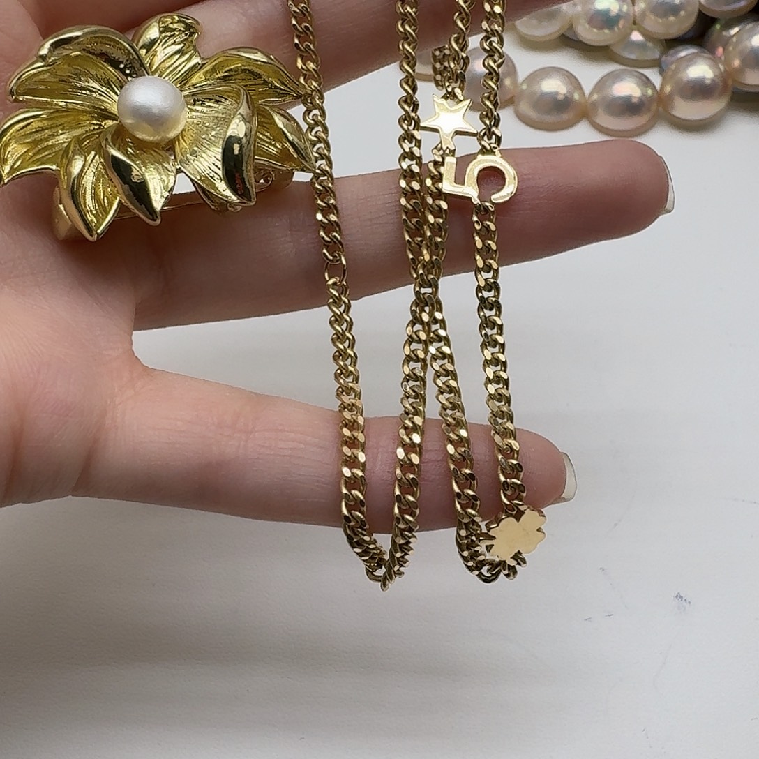 未镶嵌颈饰淡水珍珠