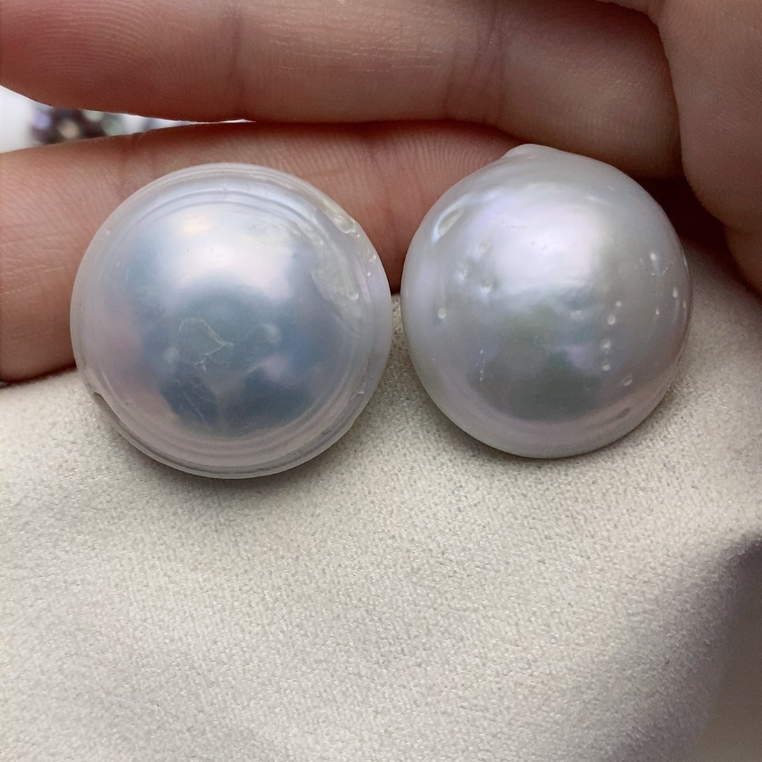 【闪购商品】淡水珍珠耳饰银S925镶嵌1111