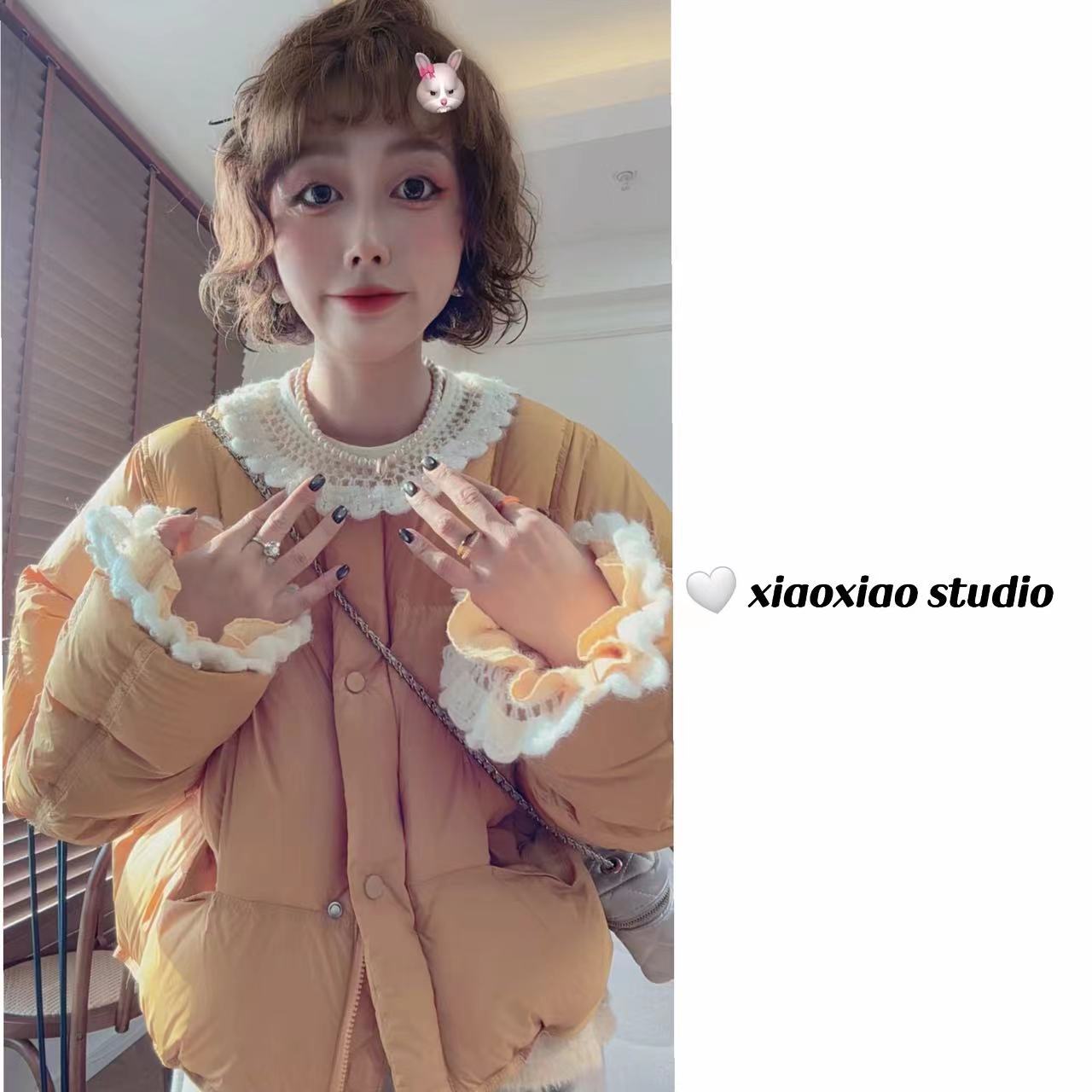 【彩色棉花糖】【90白鸭绒】【超软超轻】【颜色萌萌哒】潇潇羽绒服XE0005