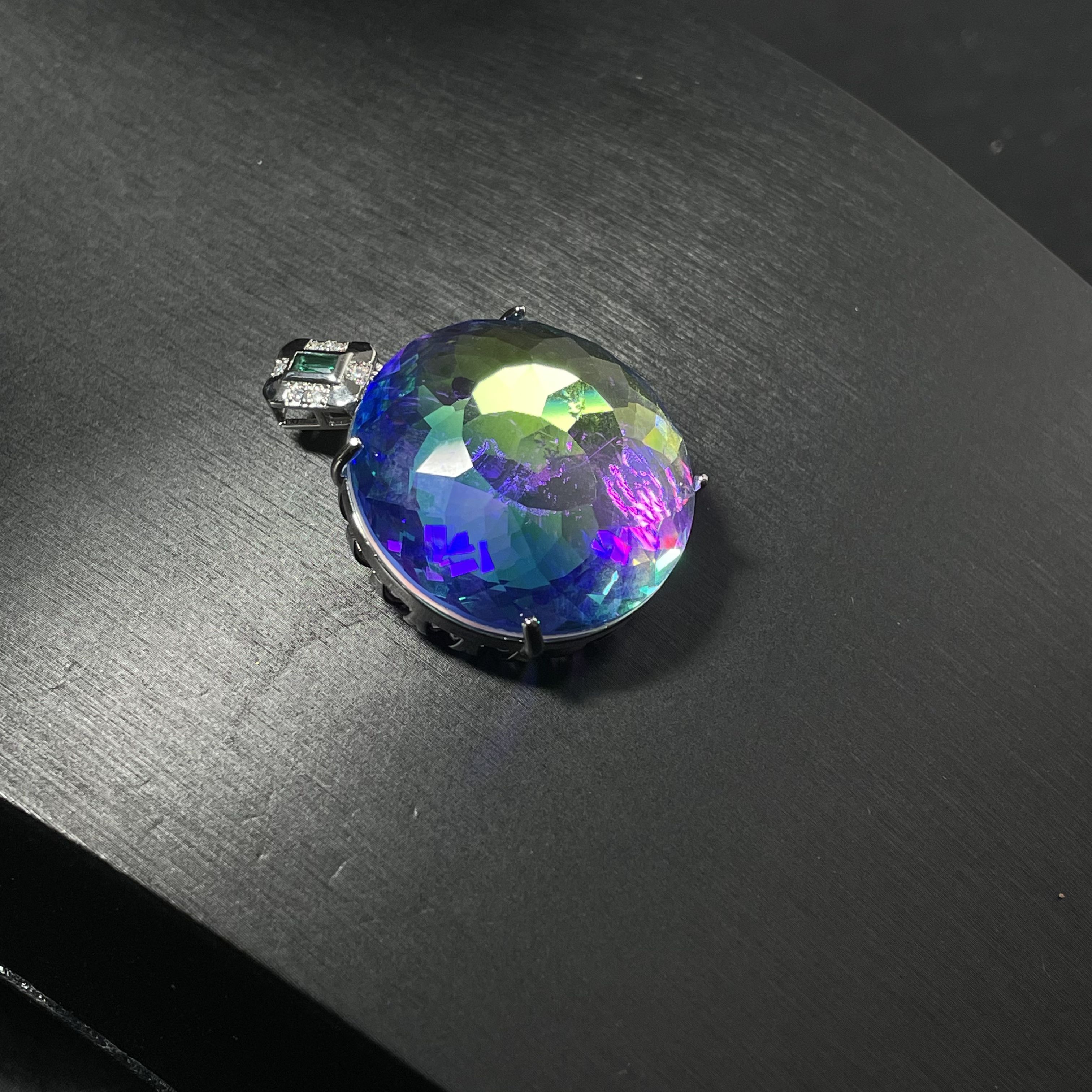 星河秘境七彩吊坠