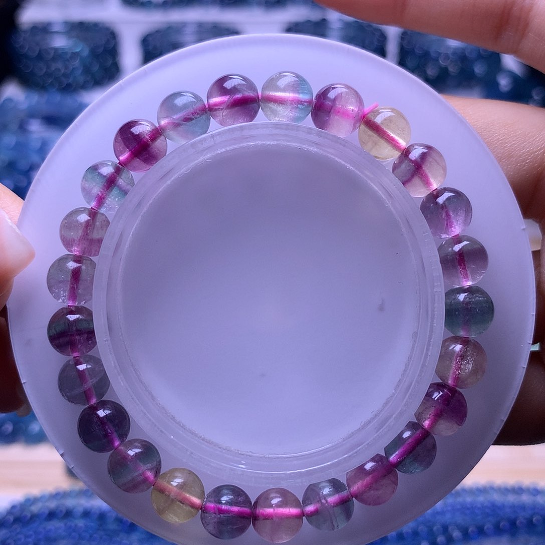 未镶嵌手串水晶多样性