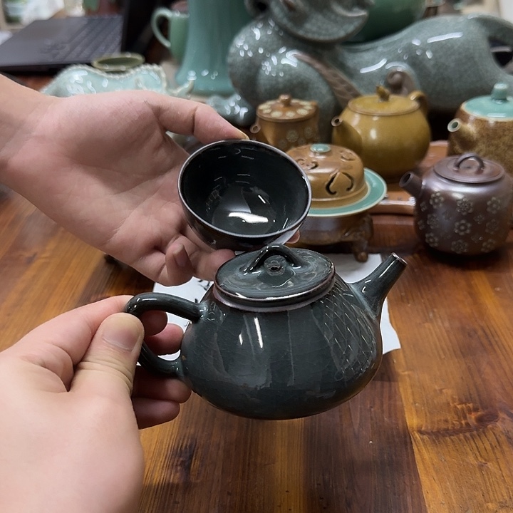 小仲青瓷茶器微瑕2420