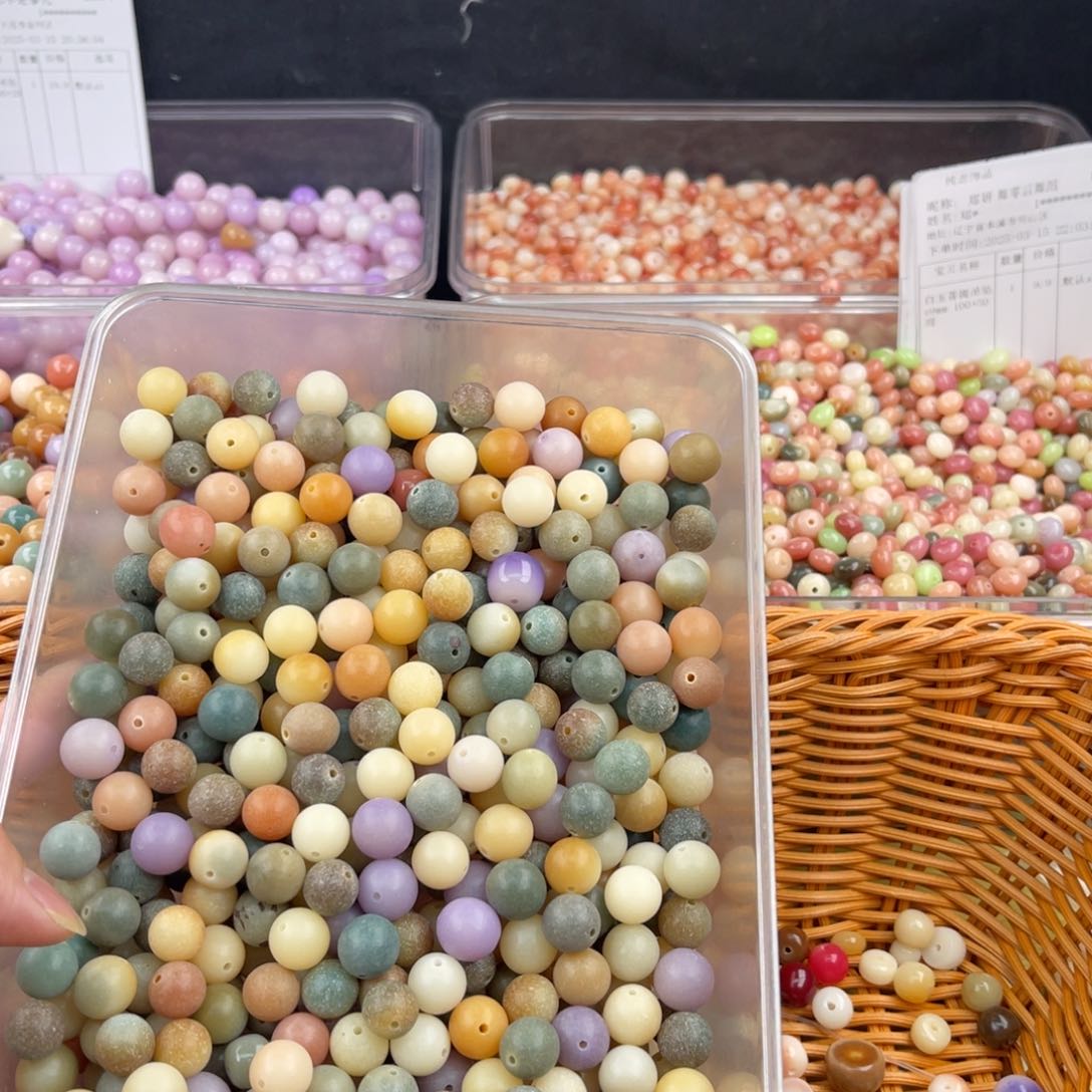 白玉菩提吊坠z12mm 100瑕