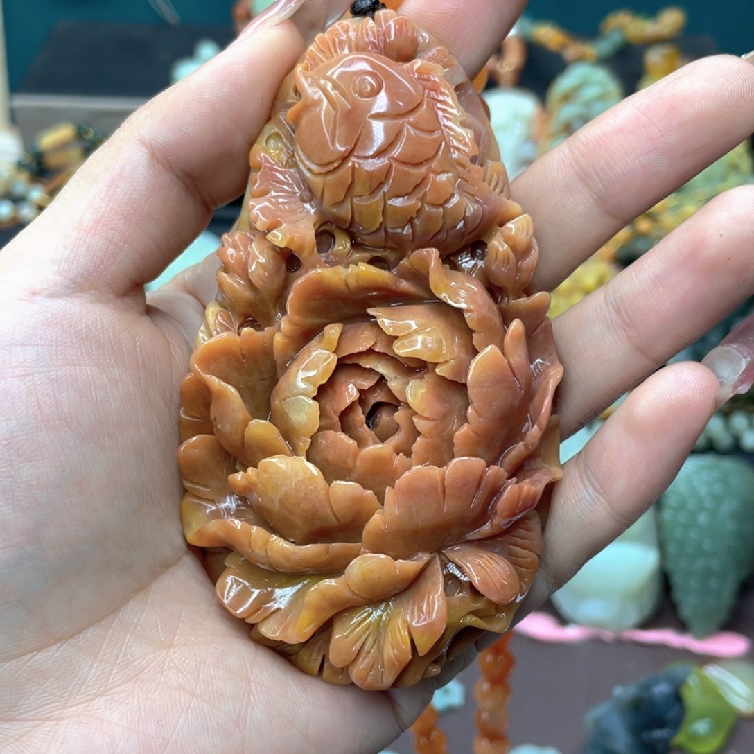 蛇纹石玉颈饰未镶嵌幸*