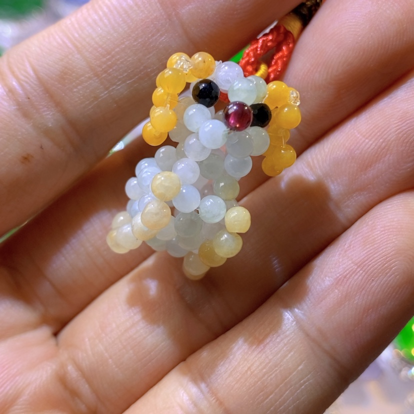 【闪购商品】翡翠挂件银S925镶嵌天然翡翠