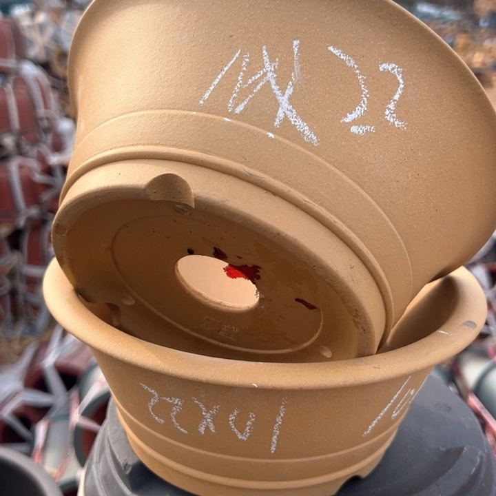 红陶紫砂碗盆口22