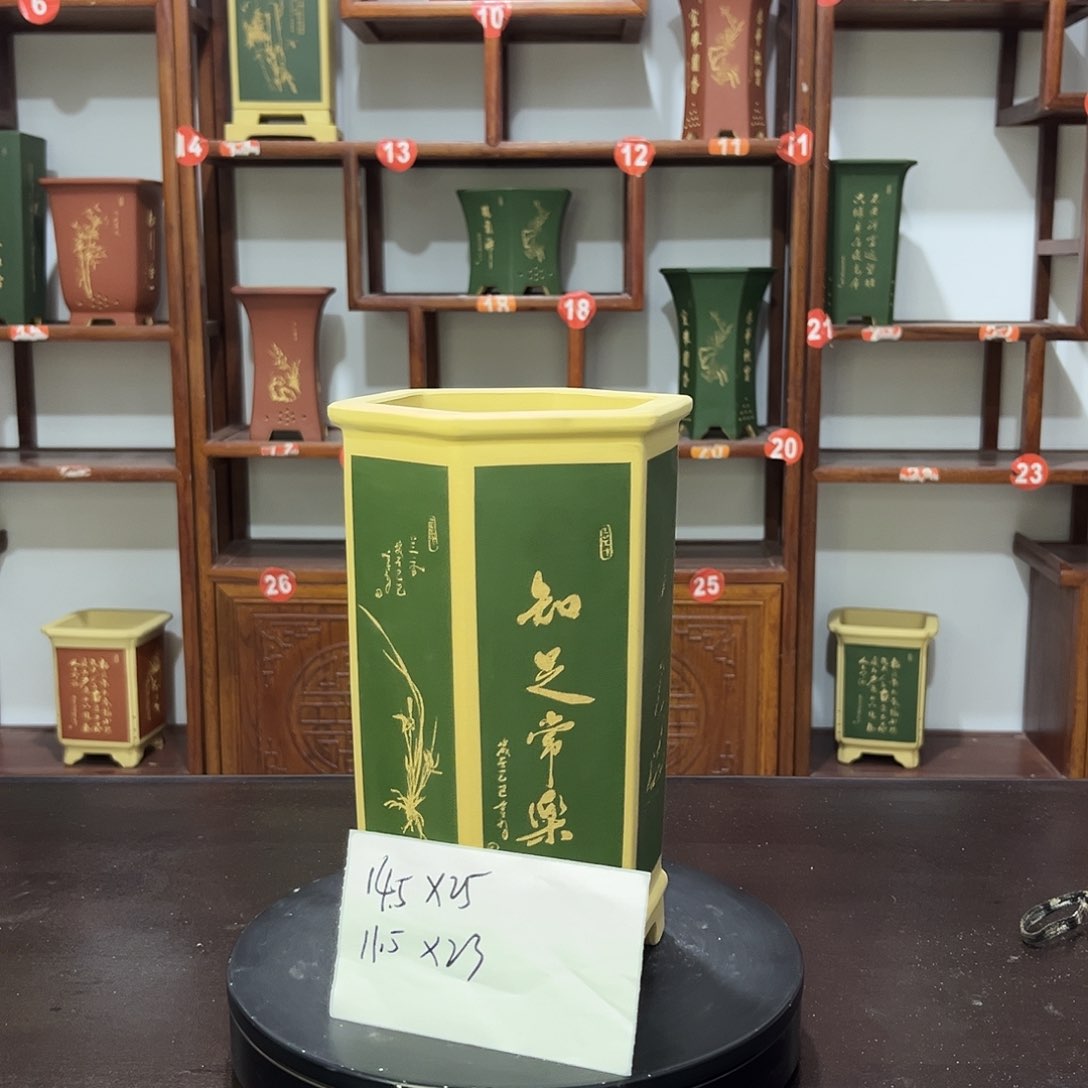 紫砂花盆紫砂花盆