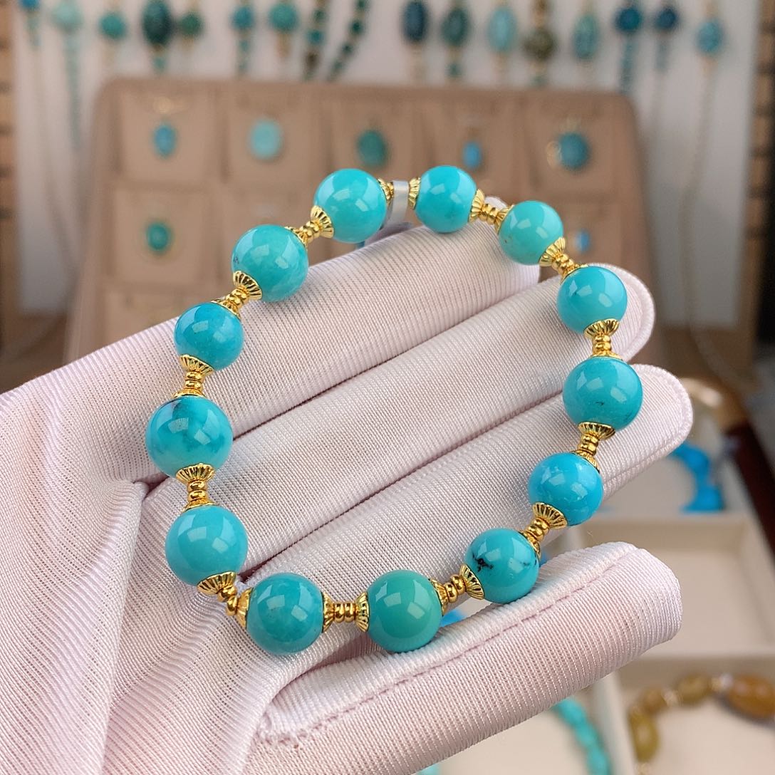 绿松石未镶嵌颈饰