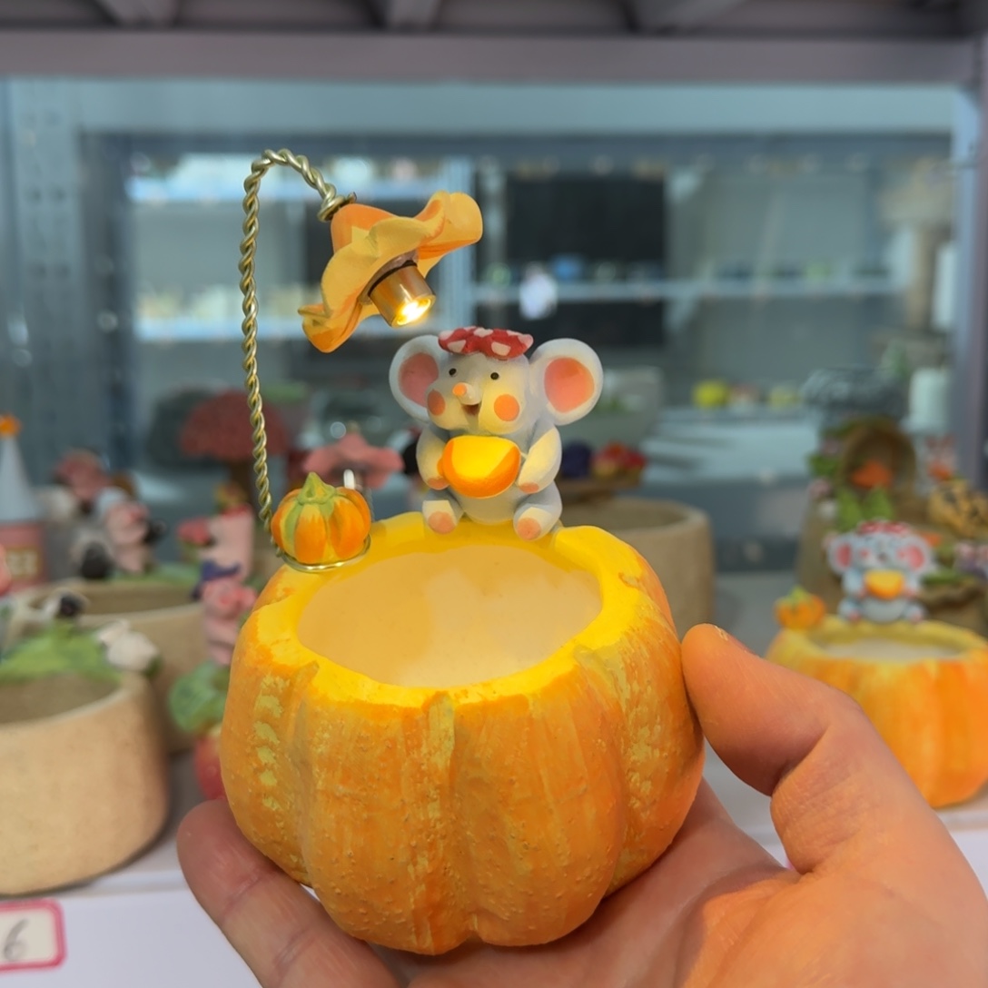 厂家直销手工花盆摆件