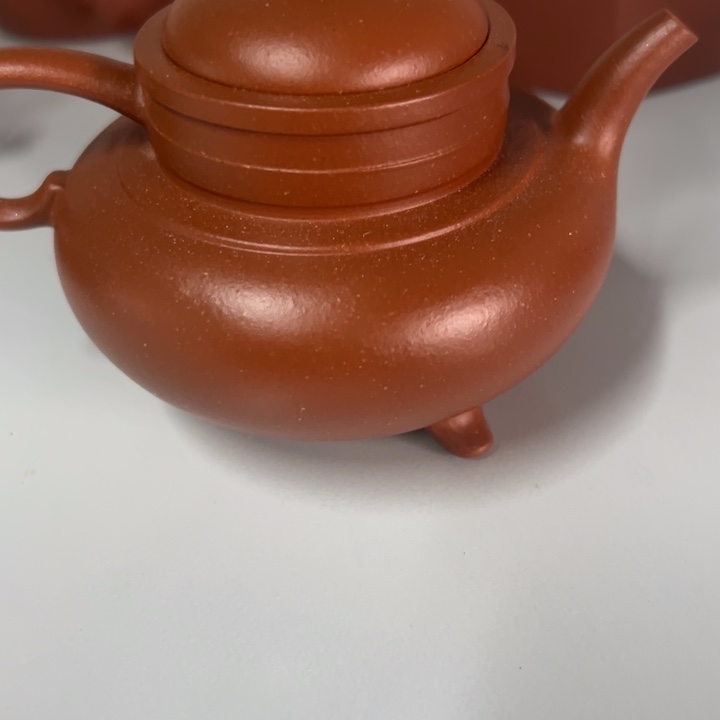 茶案紫砂红泥奥雪200cc