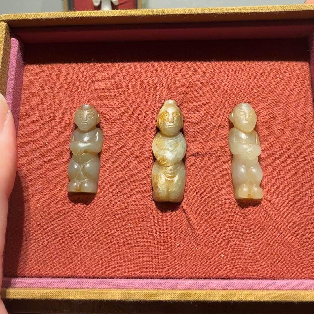 和田玉未镶嵌颈饰幸**乐