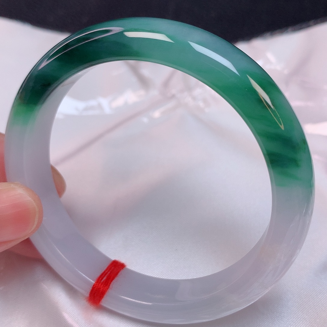 翡翠手镯未镶嵌58 翡翠手镯