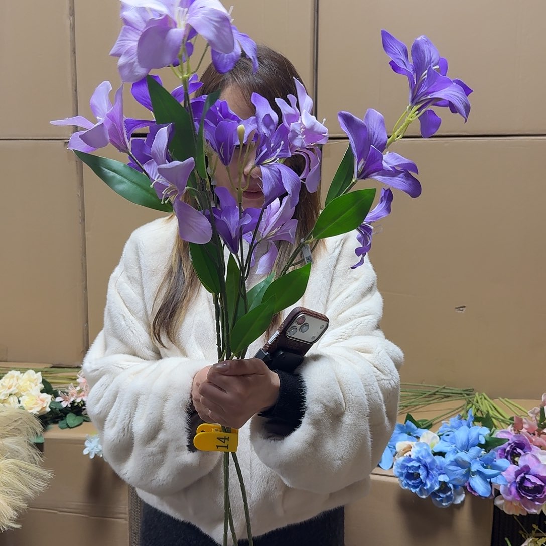 14号「闪购」仿真花，公主请下单