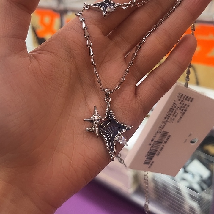 锆石合金合金星穹项链
