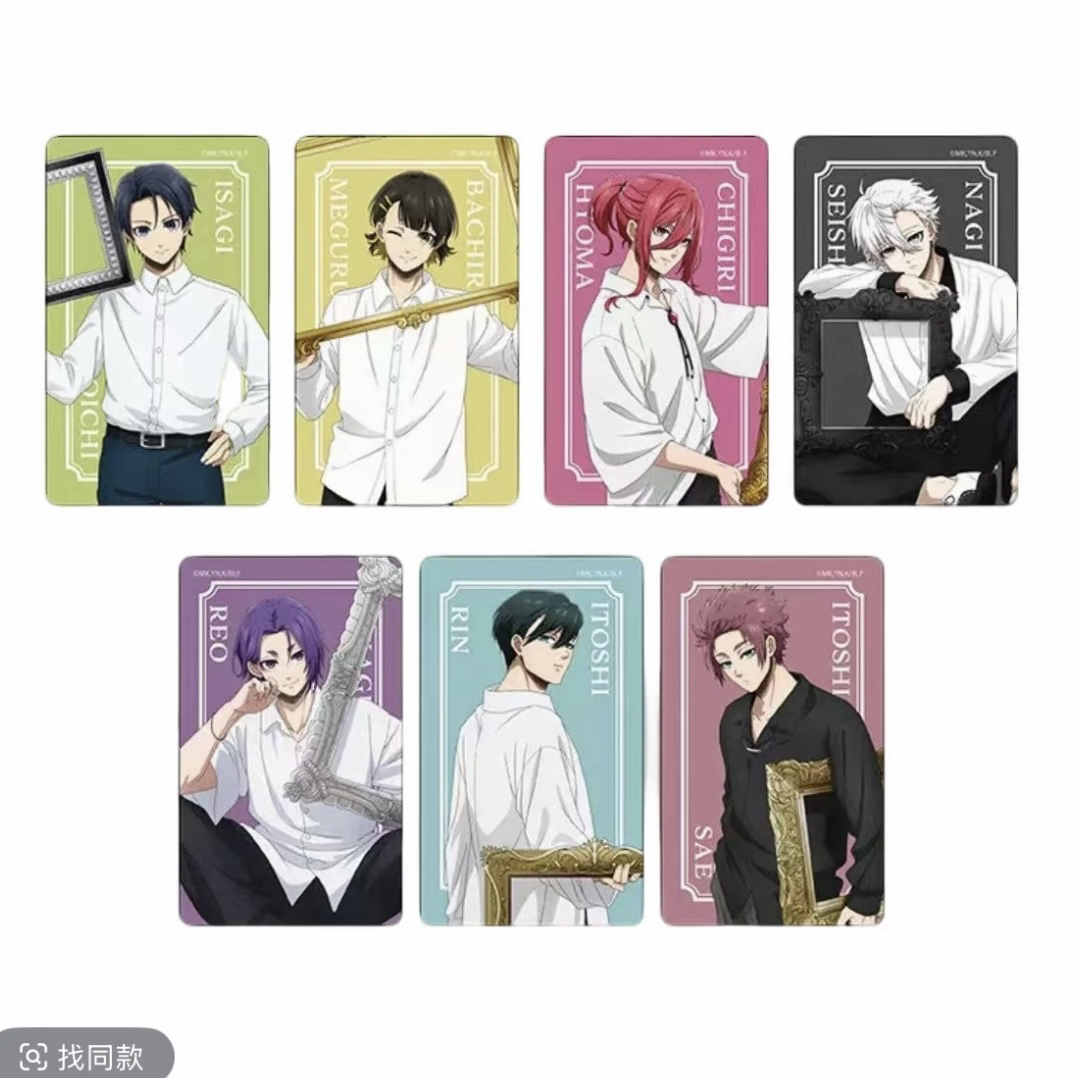 大清仓 【正版日谷】蓝色监狱 画框 透卡 卡片 盲盒（默认出厂瑕）