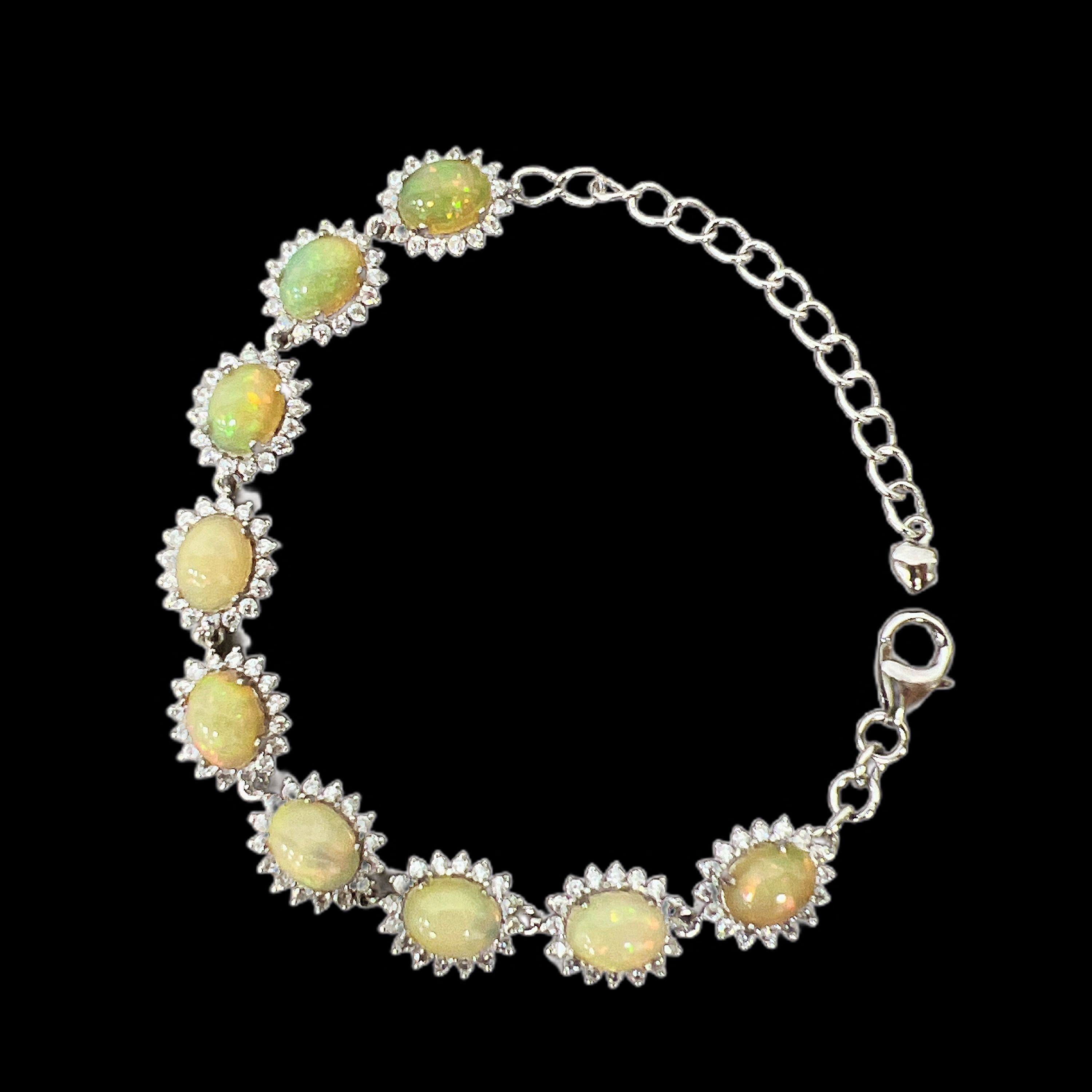 F0340欧泊手链（孤品）、