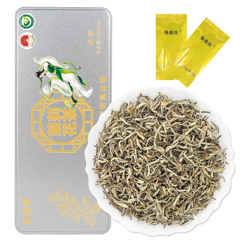 横县茉莉花茶玉芽七窨浓香特级小泡礼盒送礼