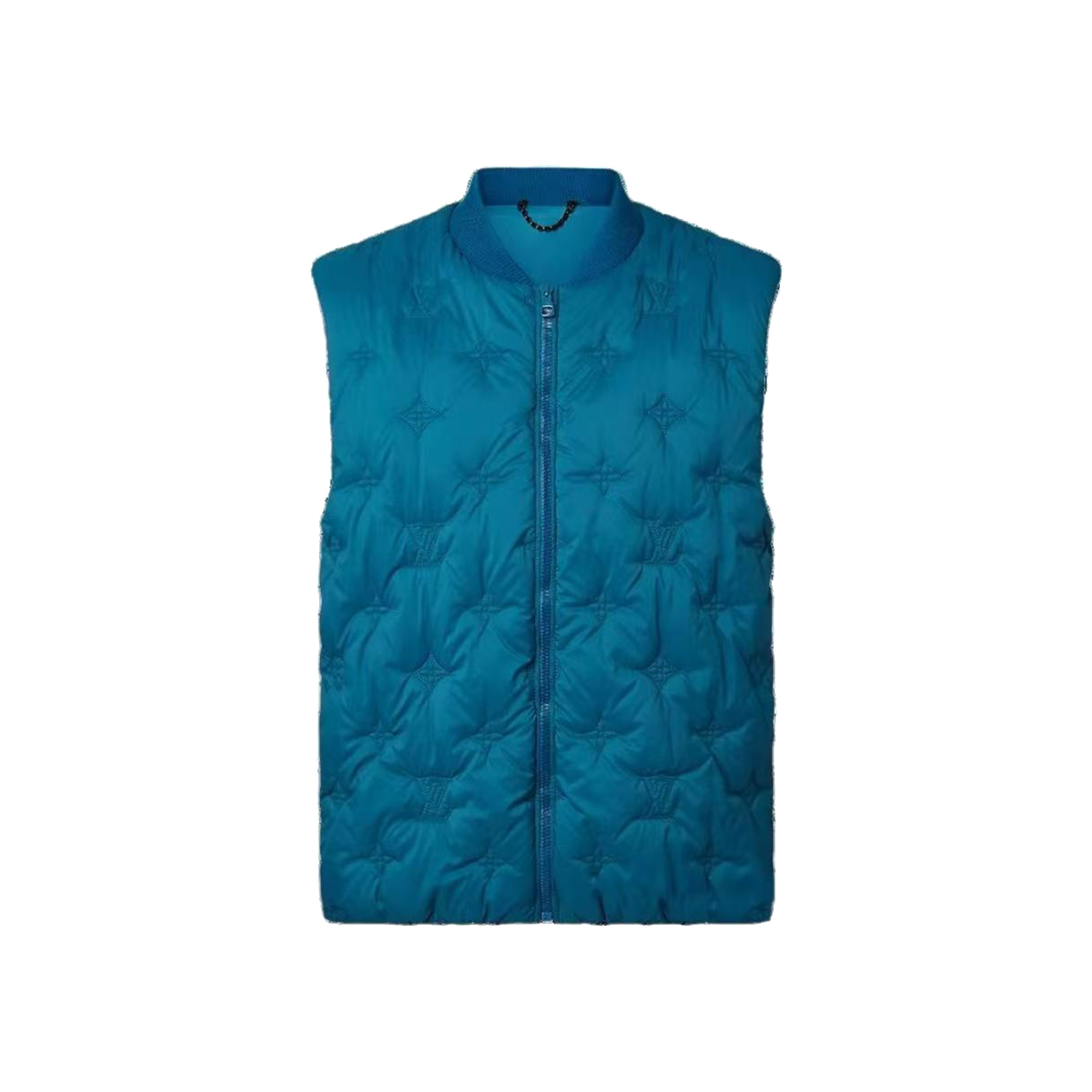 未使用 LouisVuitton/路易威登 纯色拉链直筒无袖马甲